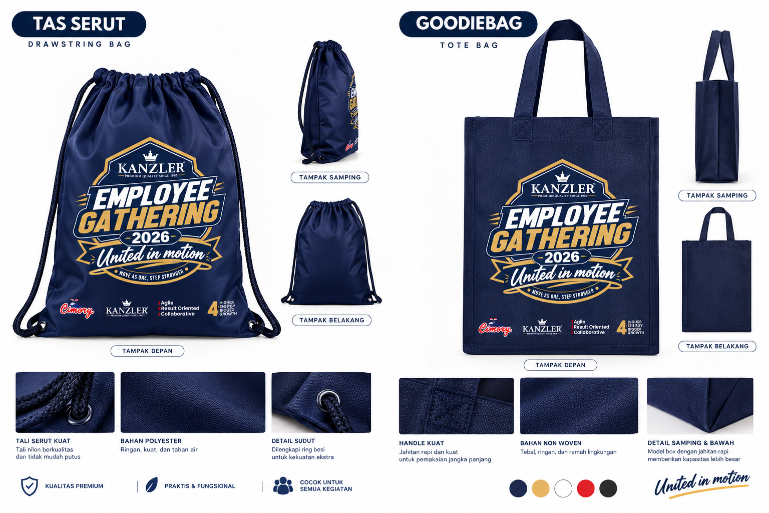 TAS SERUT & GOODIEBAG DESAIN
